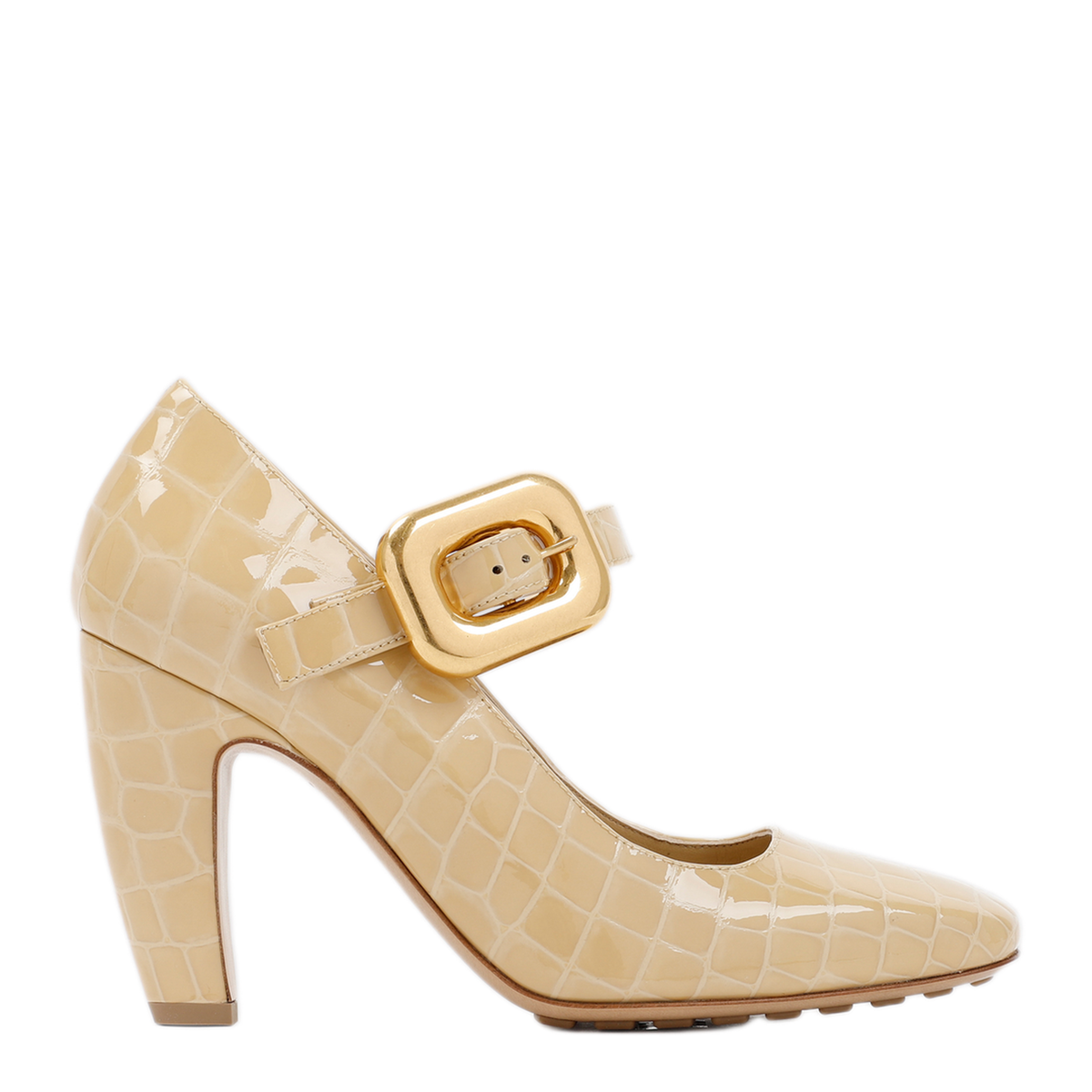 Beige Mostra Mary Jane Pump - Image 3