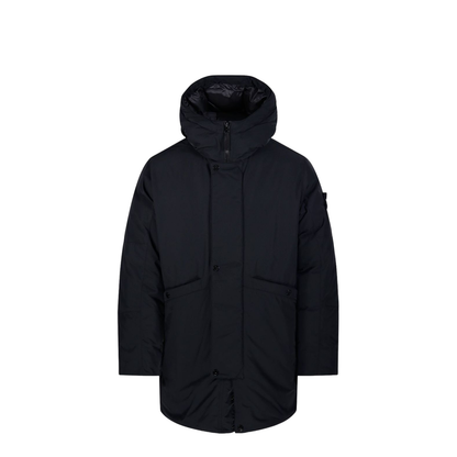 Hooded Down Parka with Anti-Drop and Multi-Pocket Design - Image 1