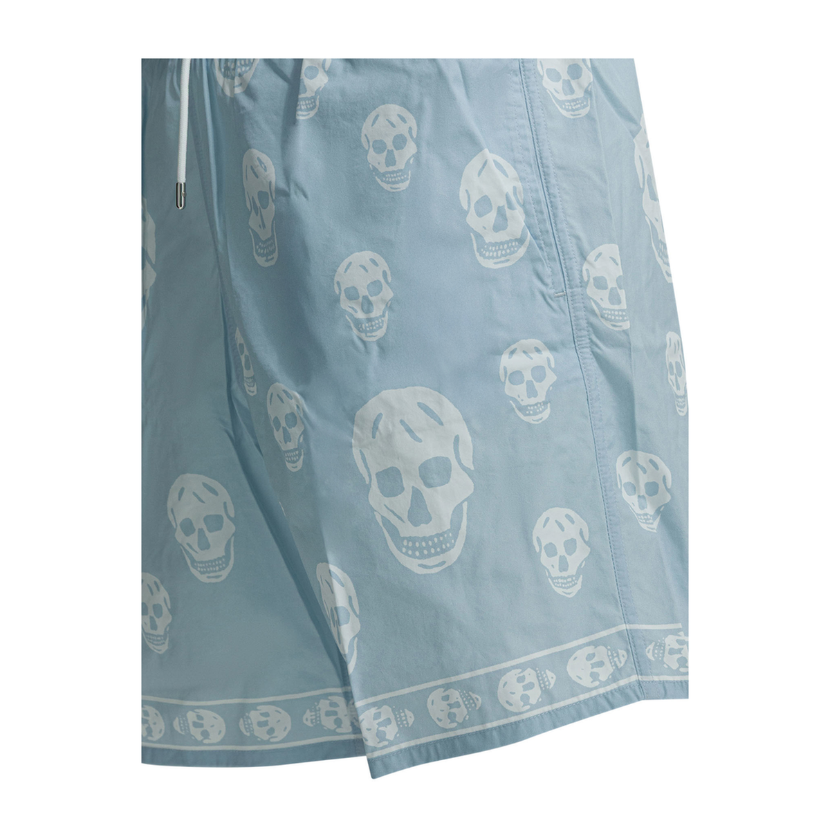 Light Blue Polyamide Bermuda Shorts - Image 5