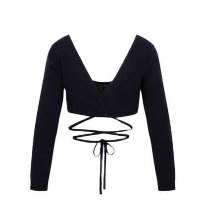 Wrap Knitted Top - Image 4