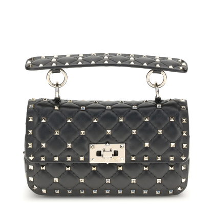 Rockstud Spike Mini Top Handle Bag - Image 1