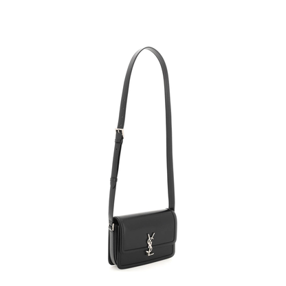 Solferino Medium Leather Crossbody Bags - Black - Image 1