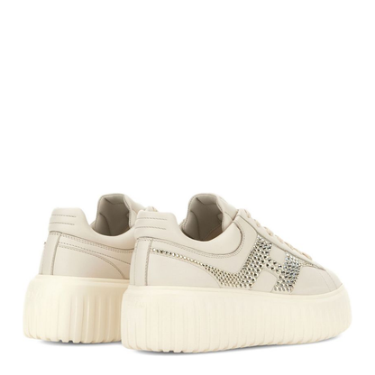 H-Stripes Sneakers Ivory Gold - Image 3