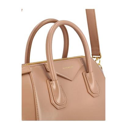 Antigona Small Box Calfskin Top-Handle Bag - Blush Pink - Image 3