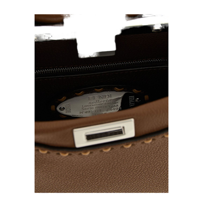 Peekaboo Mini Cuoio Romano Leather Brown - Image 4