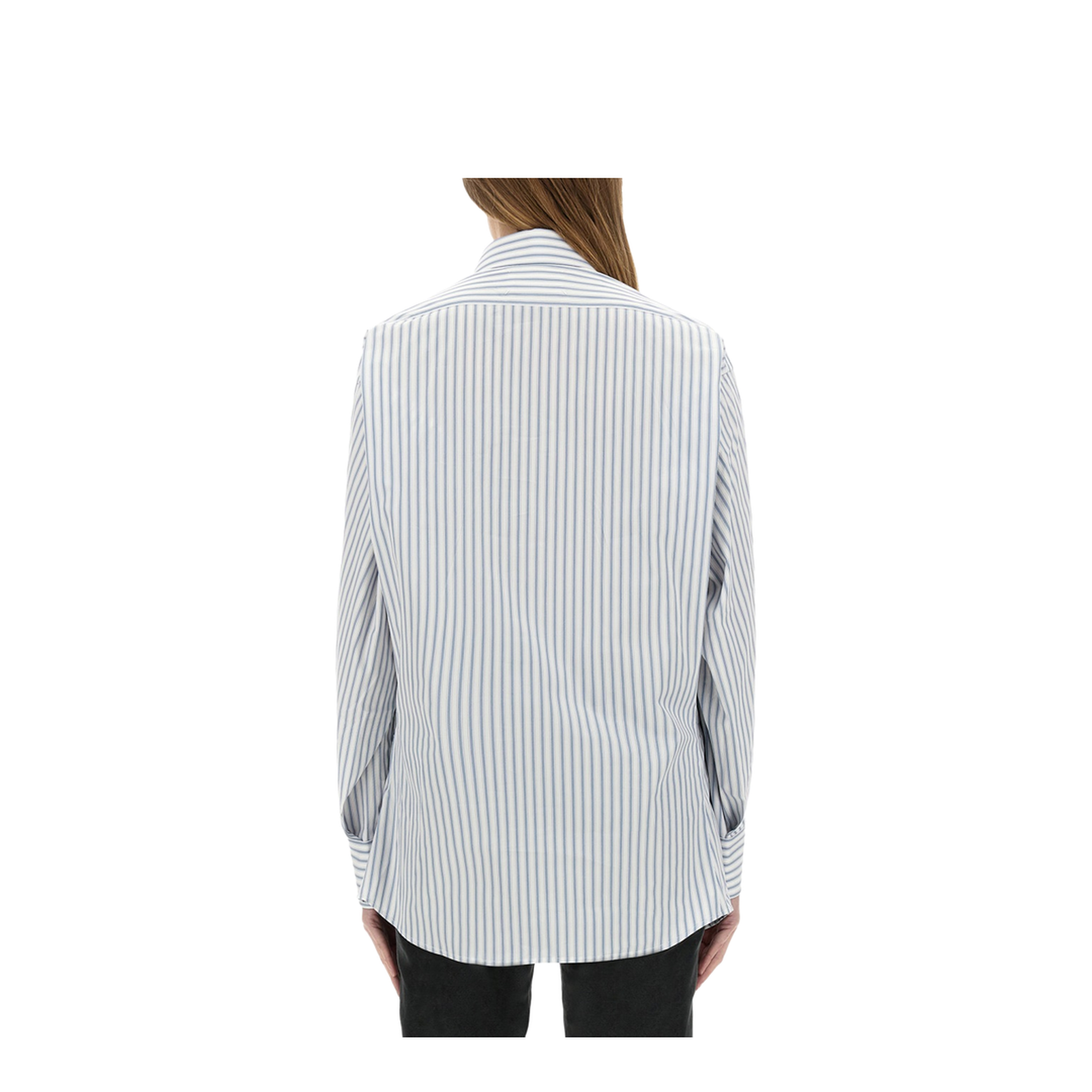 Striped Cotton Shirt - Image 3