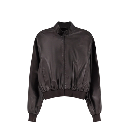 Soft Nappa Bomber Jacket - Image 1