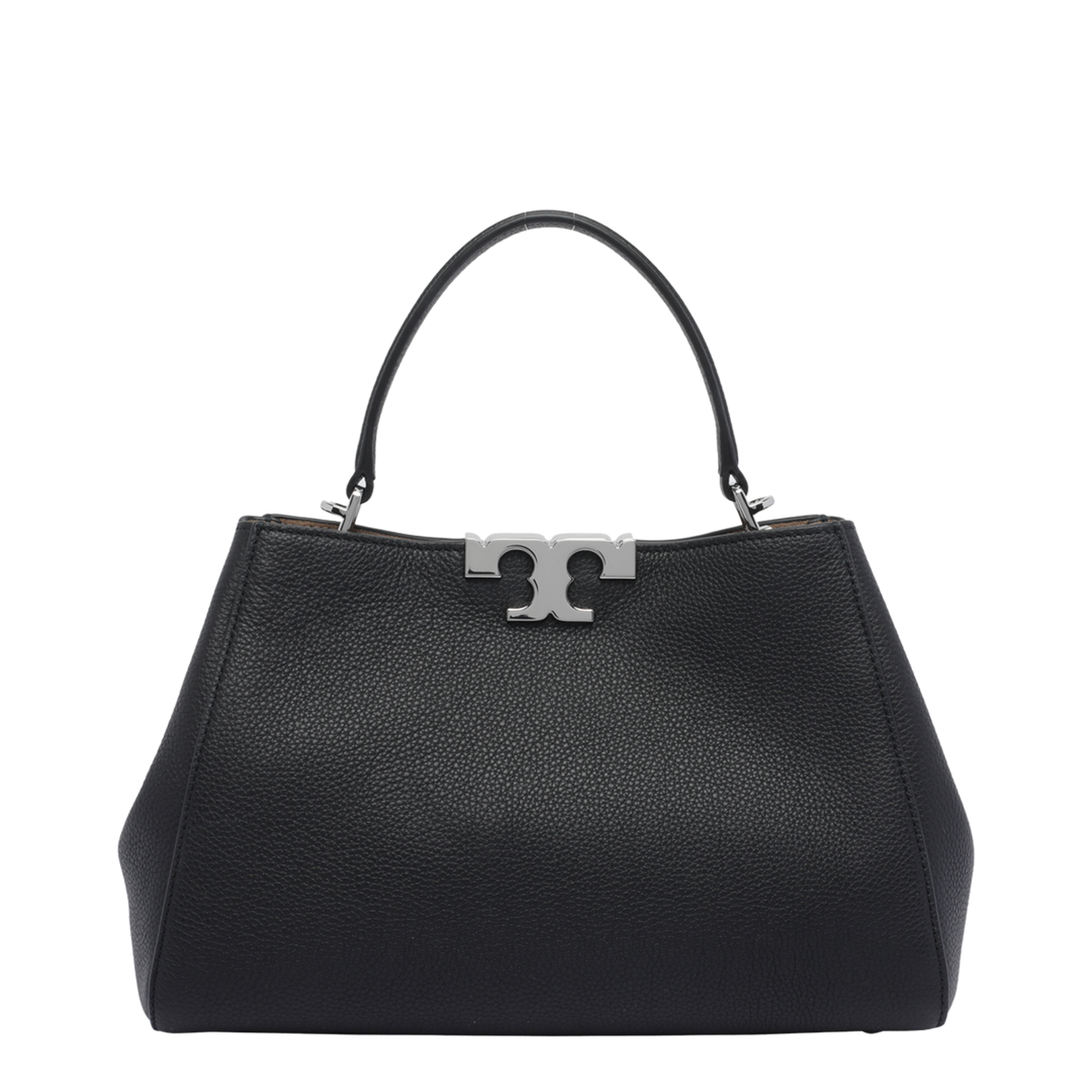 Eleanor Pebbled Medium Satchel Bag - Image 3