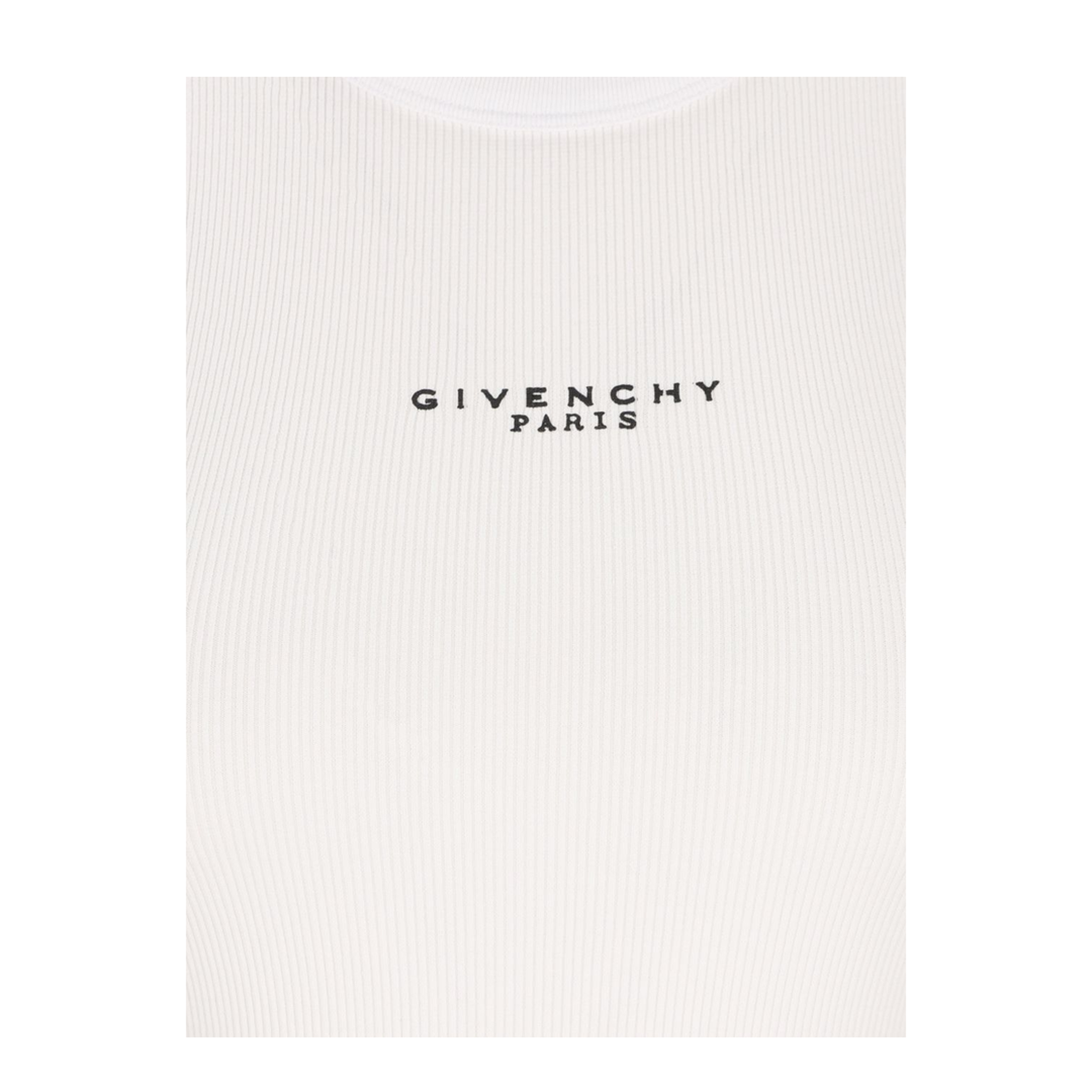 Logo Ribbed Tank Top - Image 4