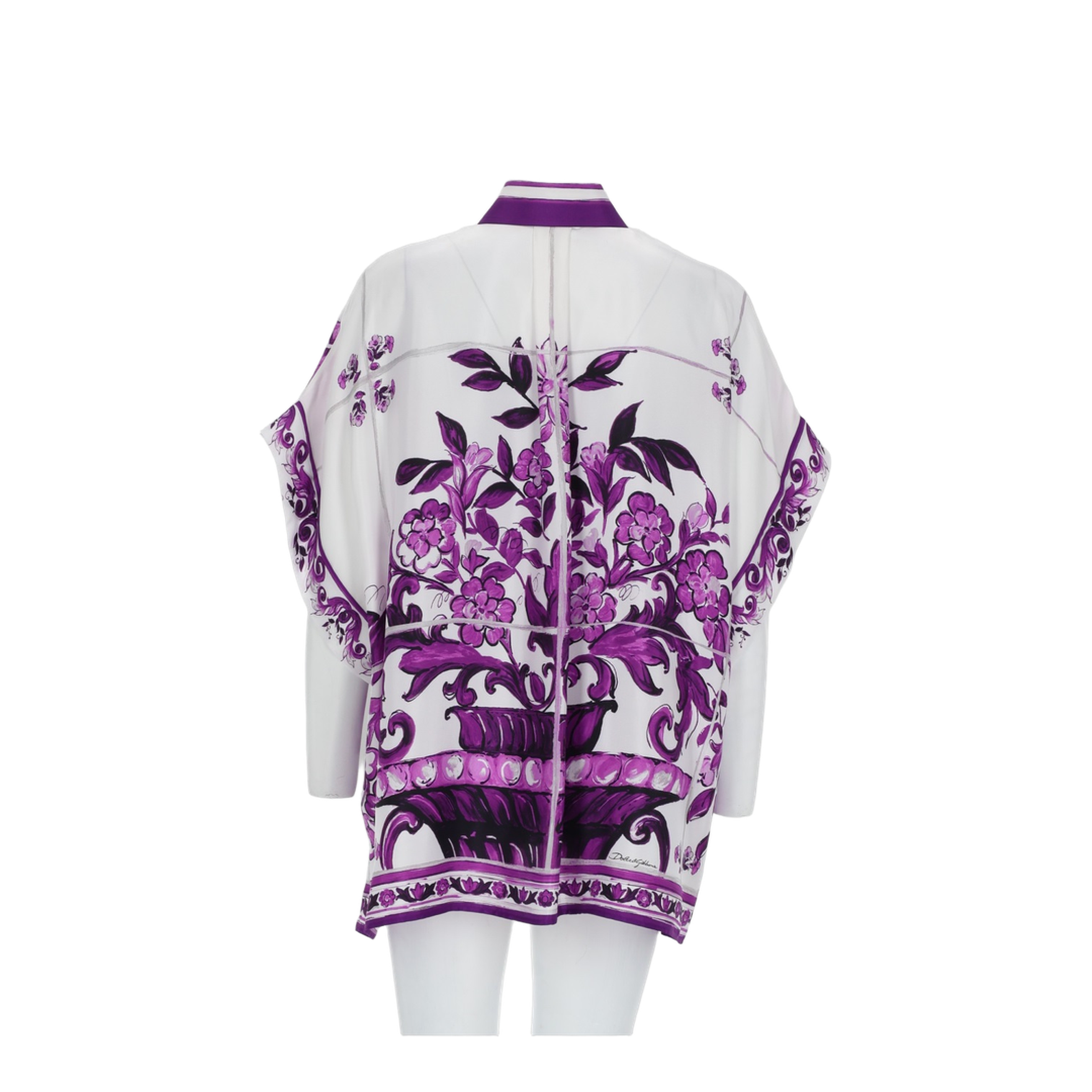 Maiolica Print Twill Shirt - Image 2