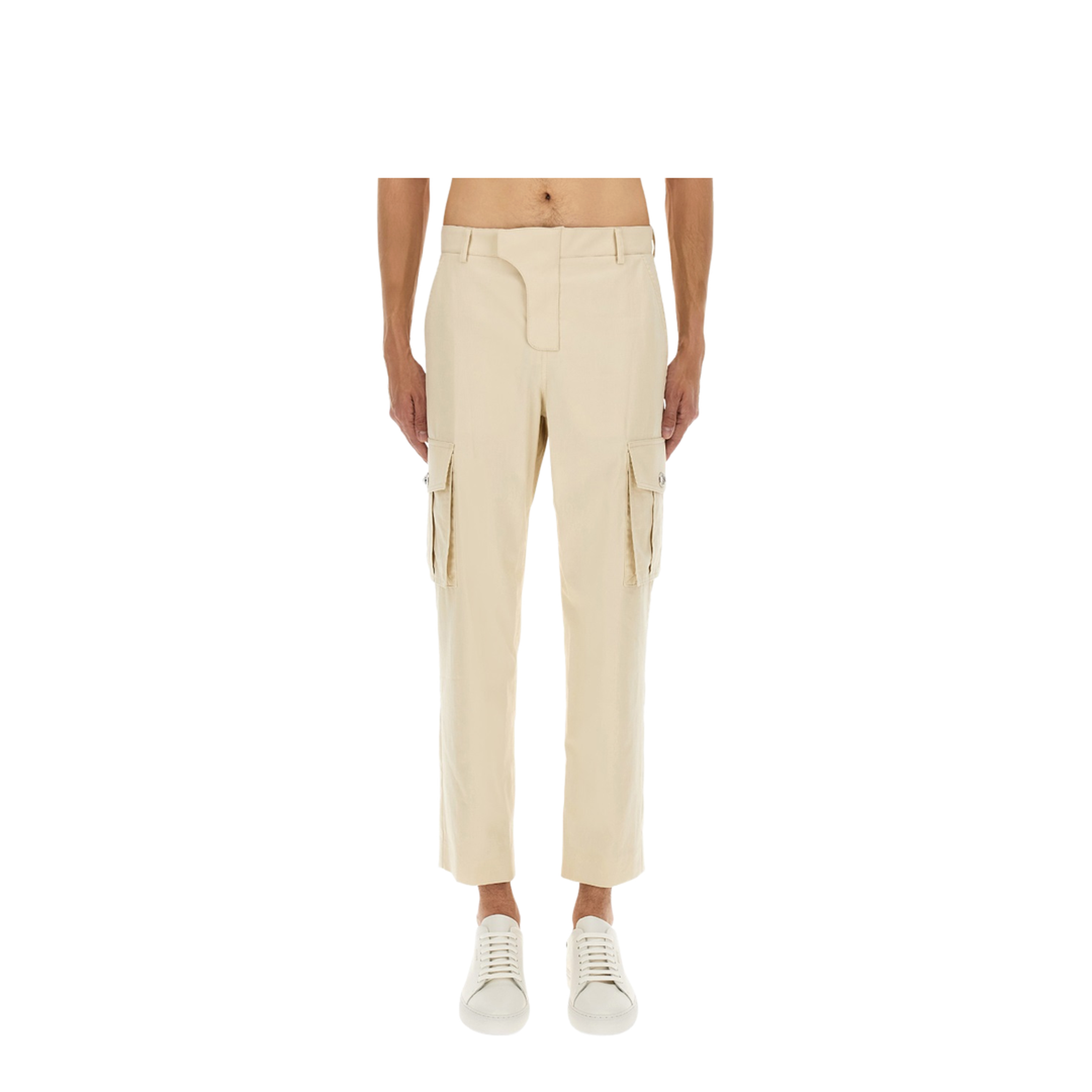 Cotton Cargo Pants - Image 1
