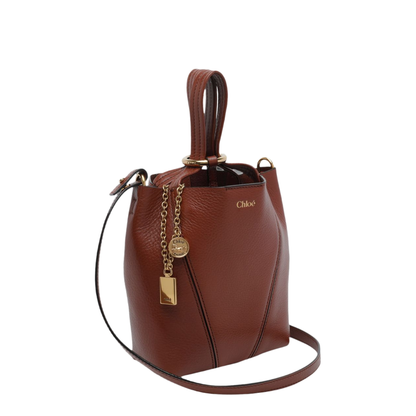 Spin Small Cowhide Tote - Blushy Brown - Image 2