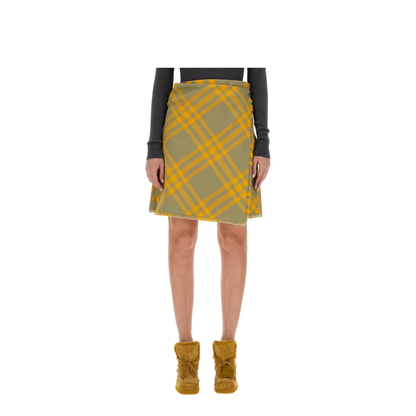 Embroidered Silk Skirt - Image 1