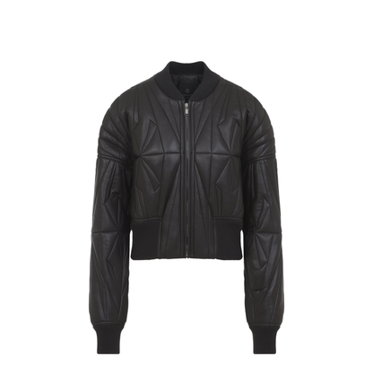Geocamo Cropped Jacket - Image 2