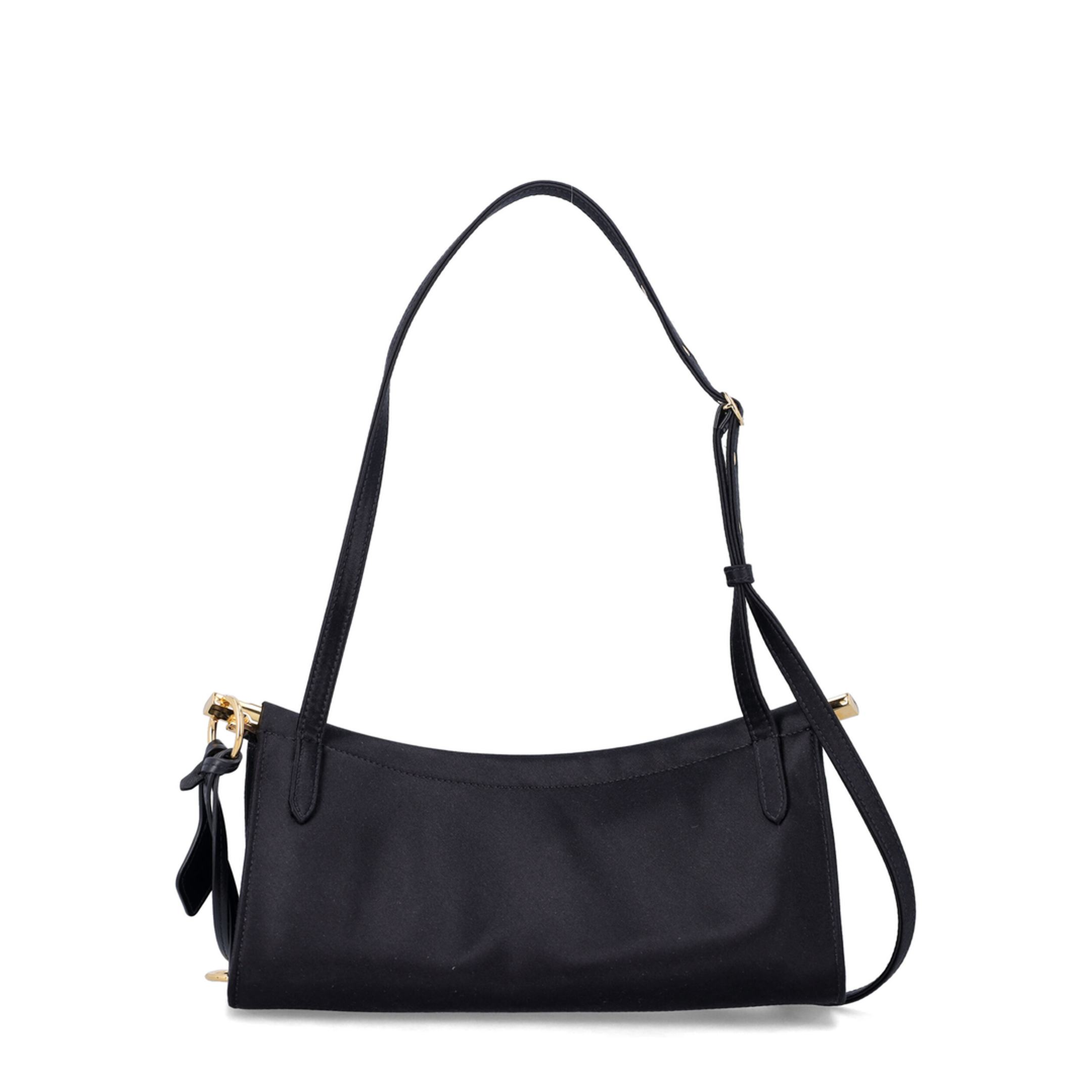 Le Click East West Small Calfskin Shoulder Bag - Noir - Image 3
