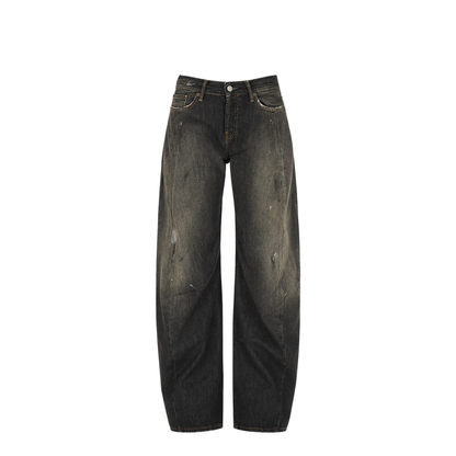 Loose Fit Jeans - Black - Image 1