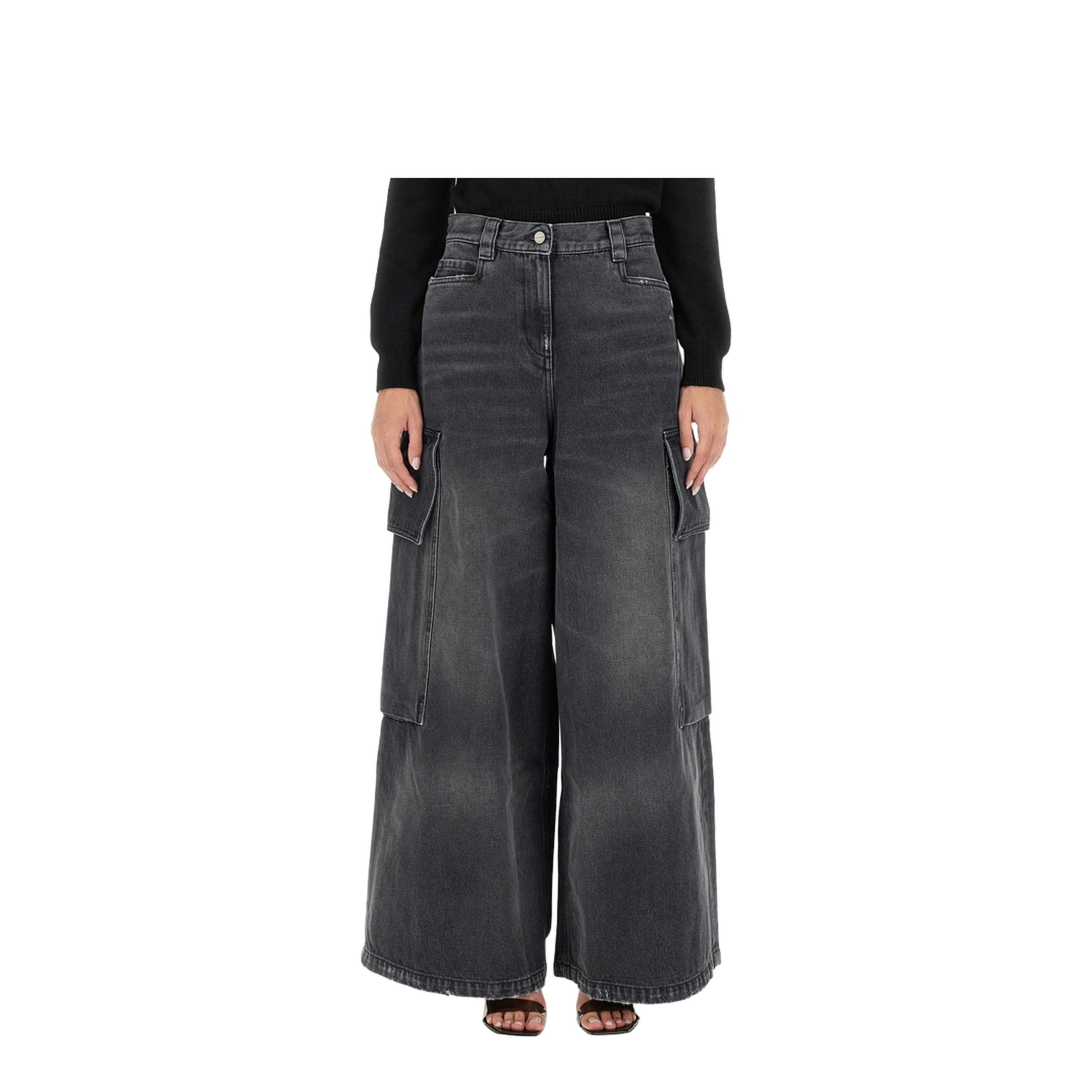 Wide Parachute Jeans - Image 1