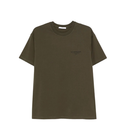 Cotton T-Shirt with Stamp Print - Image 1