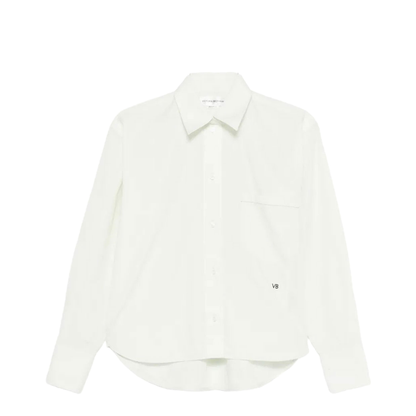 Embroidery Cropped Shirt - Image 1
