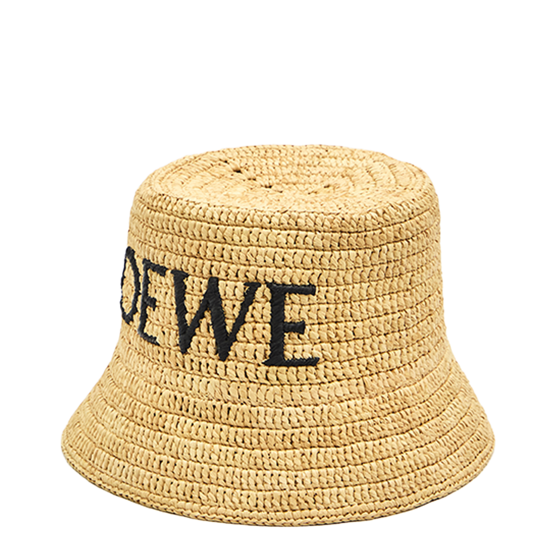 Raffia Bucket Hat - Image 1