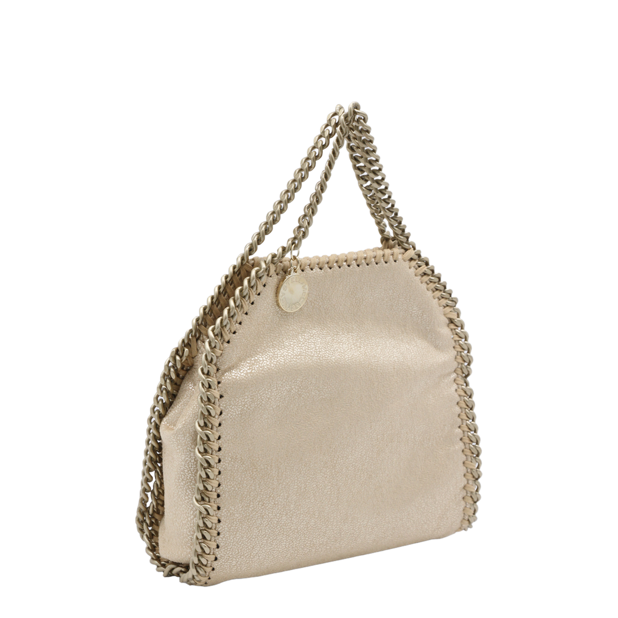 Falabella Tiny Polyester Handbag - Gold - Image 4