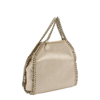 Falabella Tiny Polyester Handbag - Gold - Image 4
