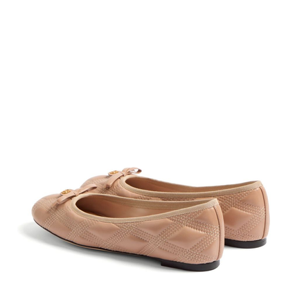 Quiltie 67 Leather Ballet Flats - Image 5