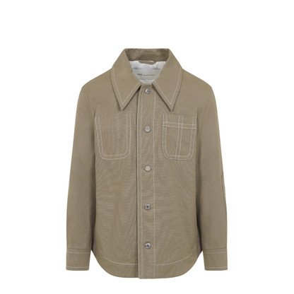 Worker Buttoned Jacket - Image 1