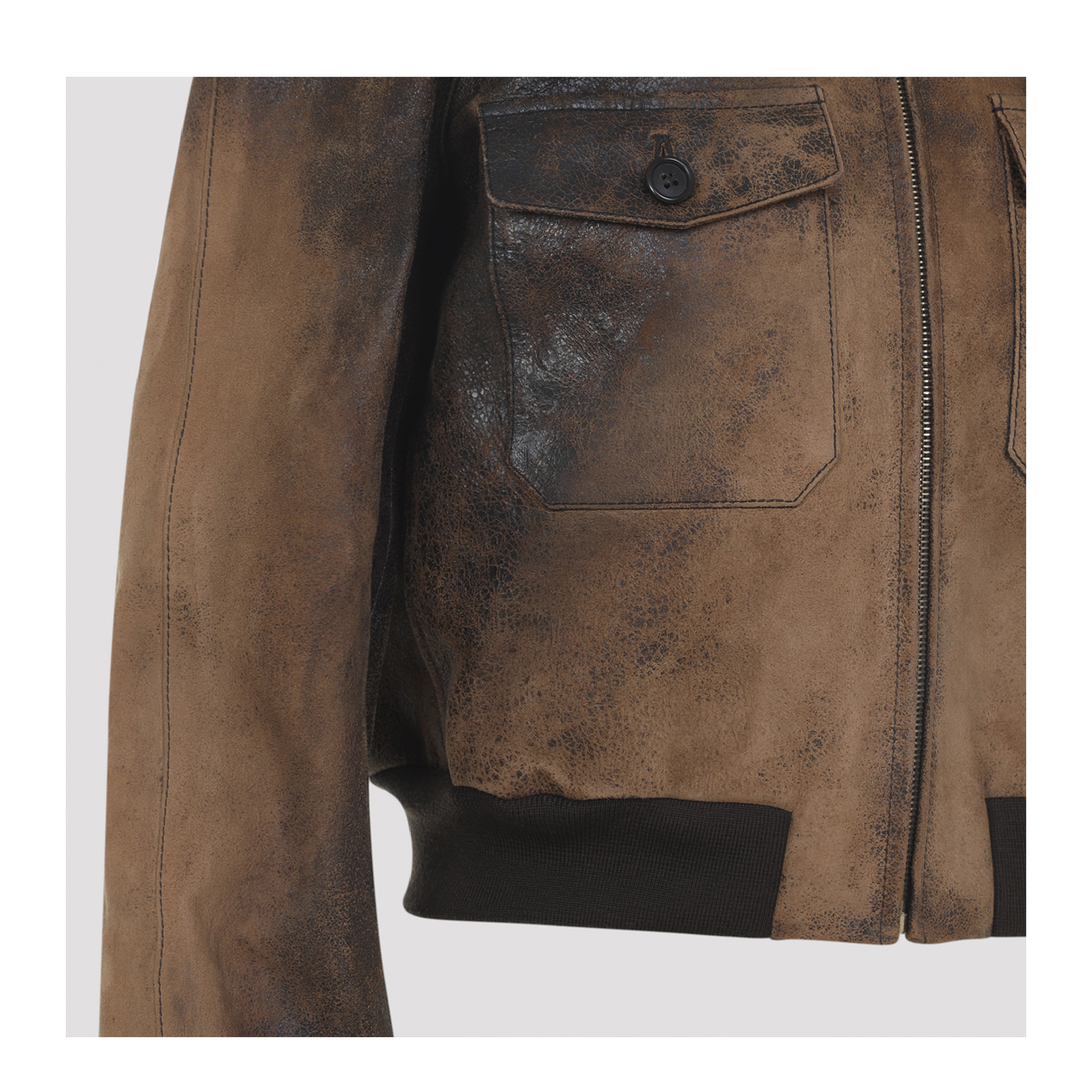 Lamb Leather Jacket - Image 5