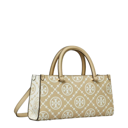 Contrast Embossed E/W Small Tote - Image 2
