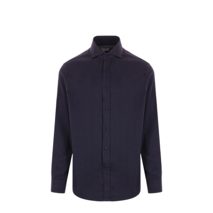 Herringbone Cotton Blend Shirt - Image 1