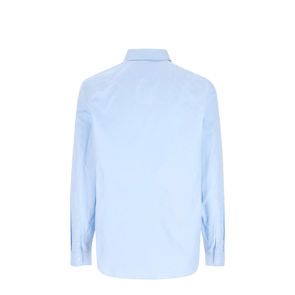 Light Blue Poplin Shirt - Image 2