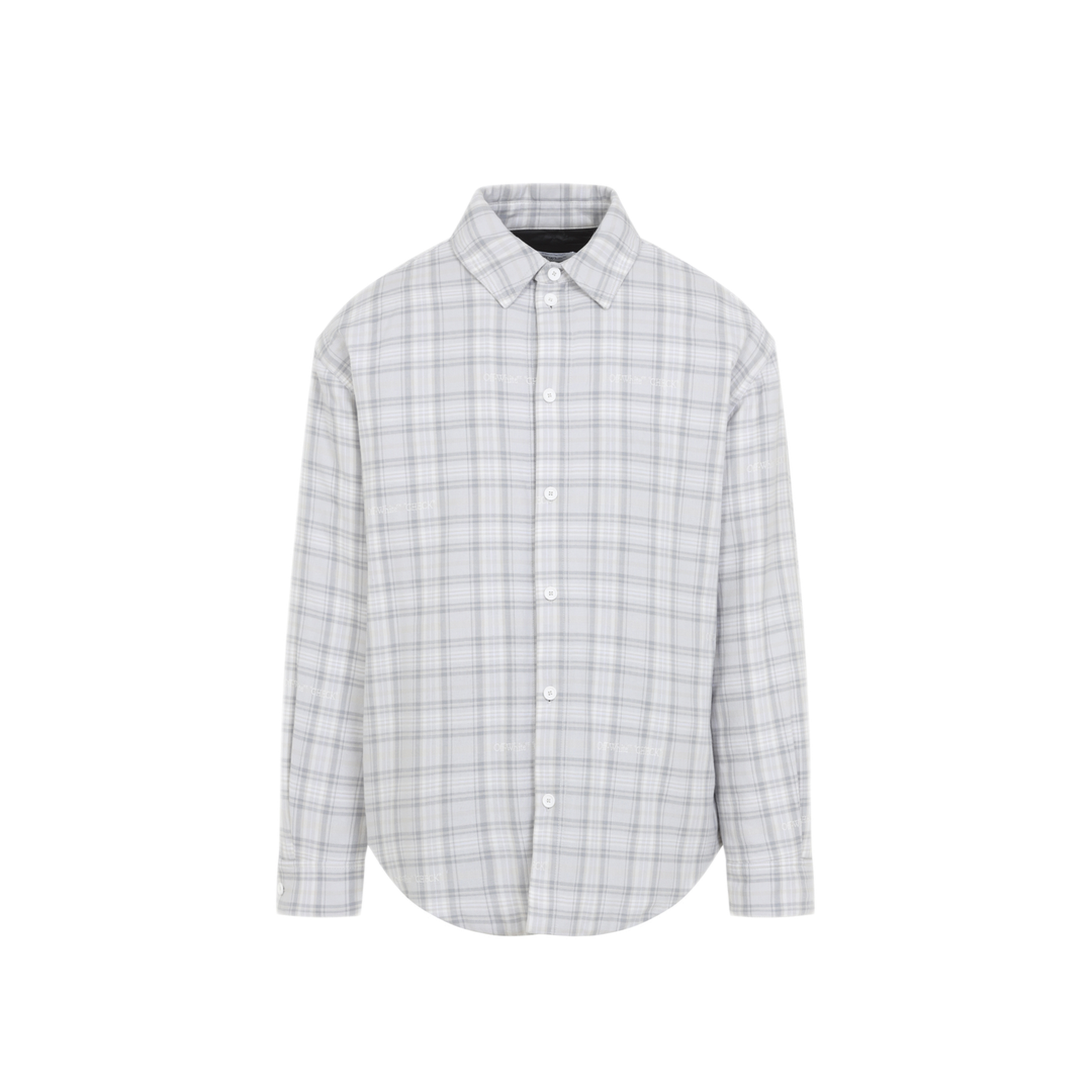 Flannel Wool Overshirt Padded Coat - Image 2