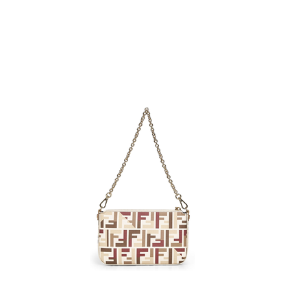 Baguette Ff fabric Pouch - Multicolour - Image 3