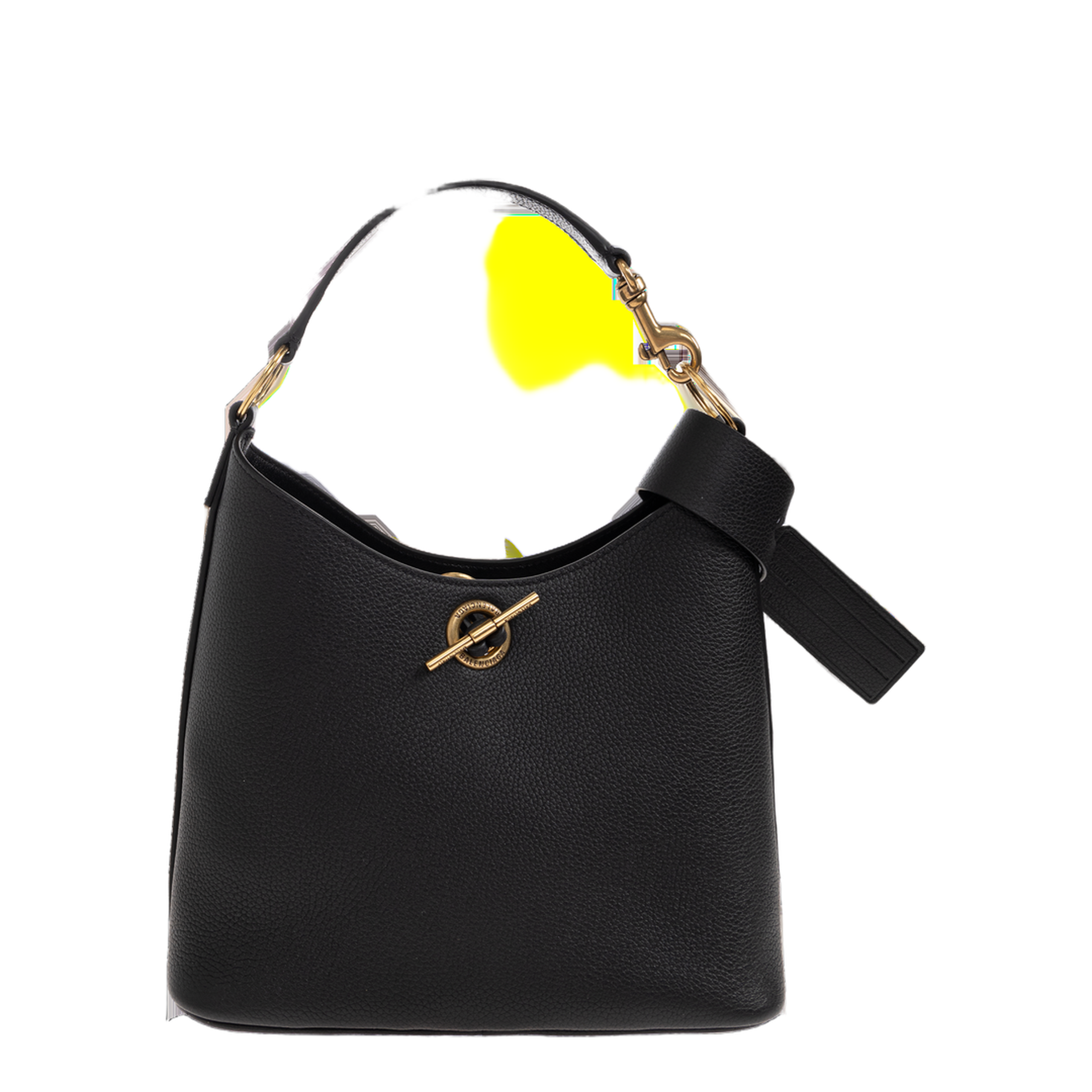 Carrie Small Calfskin Handbag - Black - Image 5