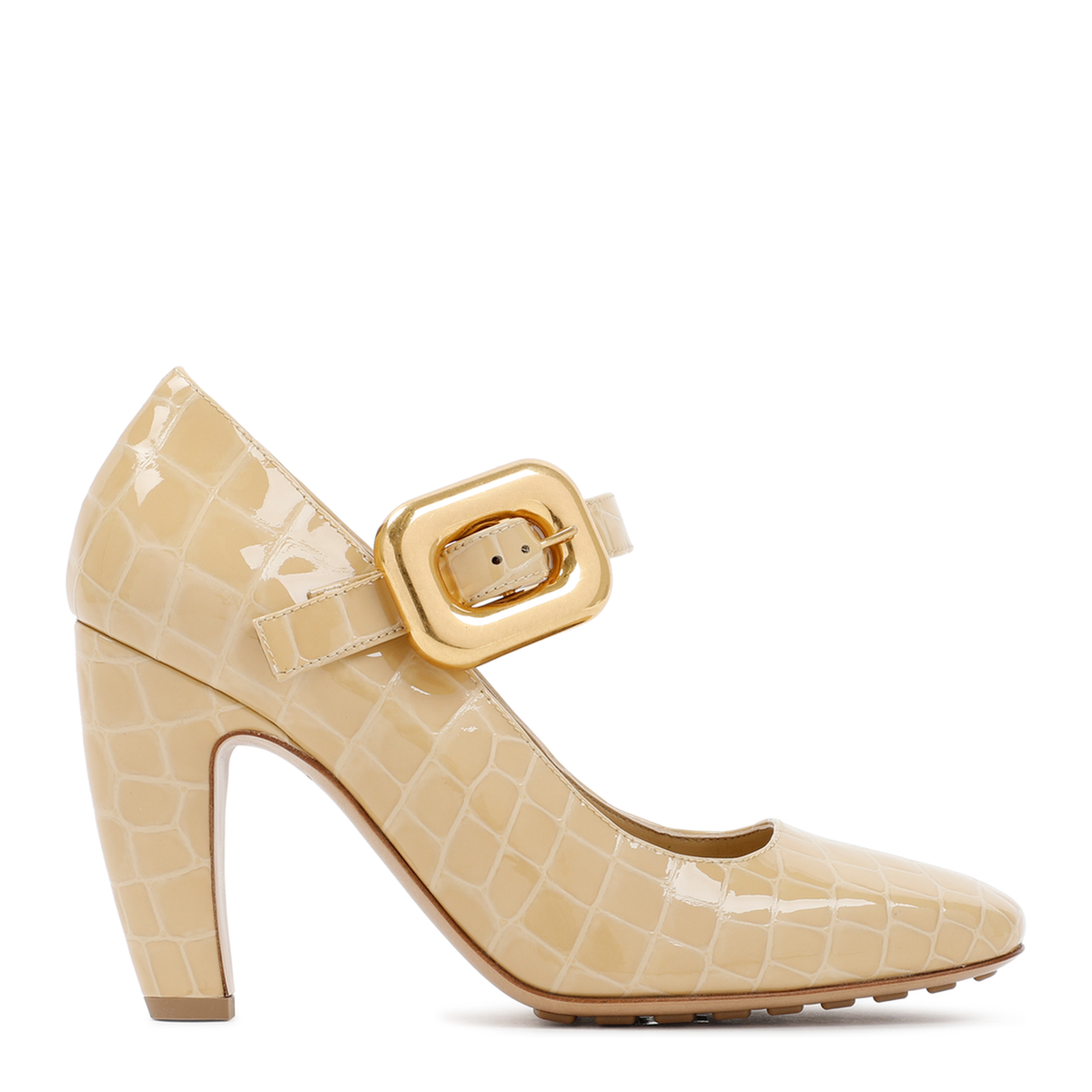 Beige Mostra Mary Jane Pump - Image 2