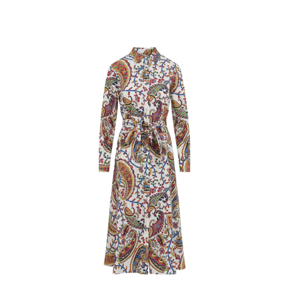 Belted Midi Dress - Image 2