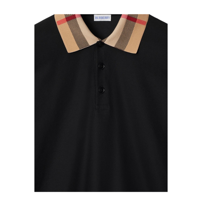 Beige Polo Shirt With Long Sleeves - Image 4