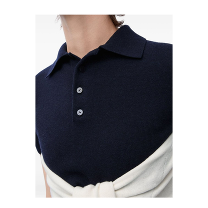 Wool and Cashmere Polo Shirt - Image 7