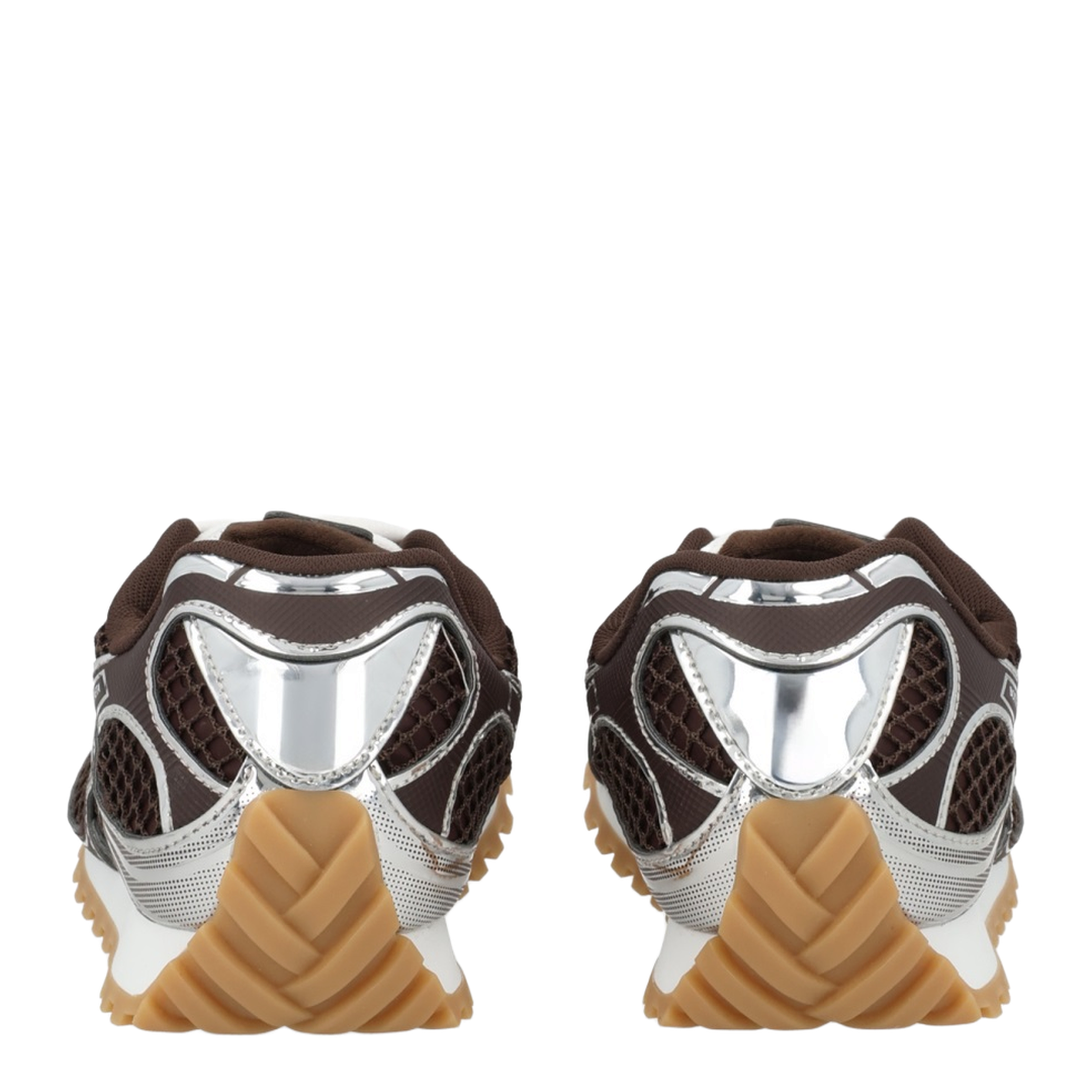 Orbit Mesh Sneakers with Rubber Inserts - Image 4