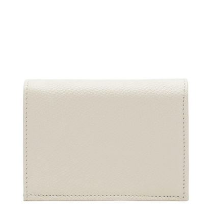 VLogo Signature Ivory Leather Wallet - Image 2