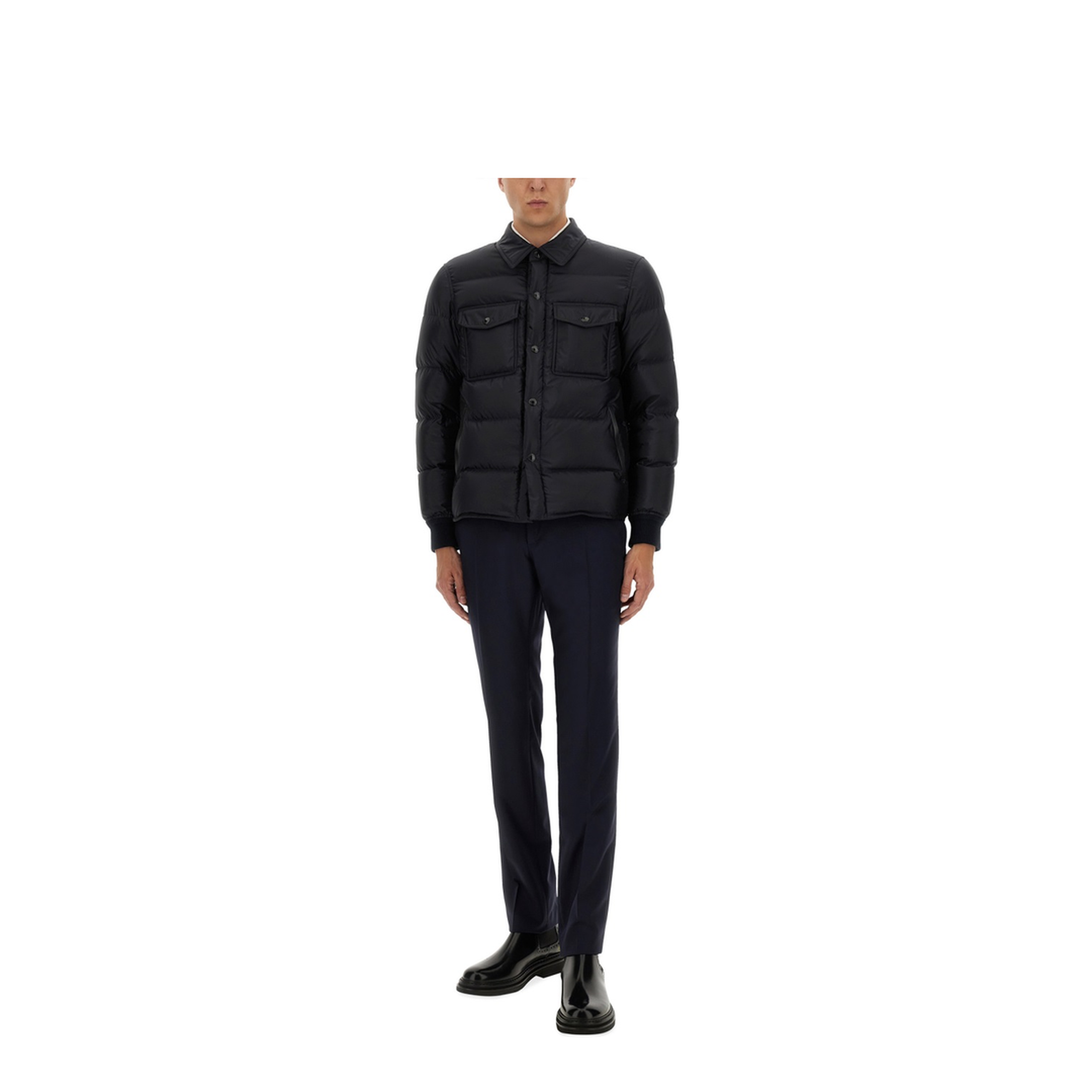 Techno Satin Padded Jacket - Image 2