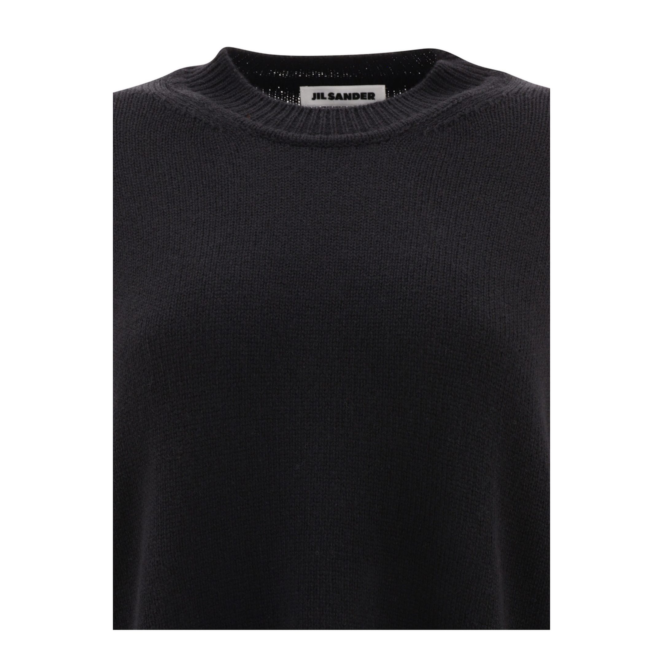 Superfine Cashmere Sweater Black - Image 4