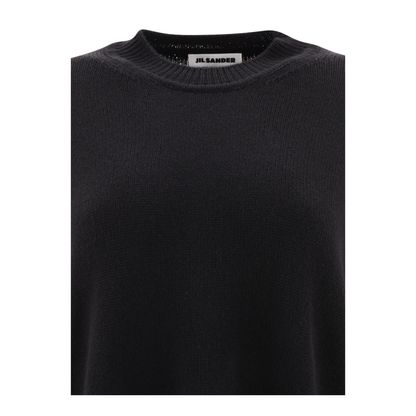 Superfine Cashmere Sweater Black - Image 4