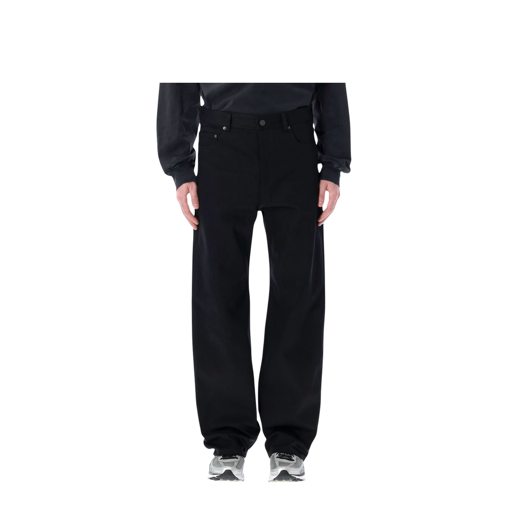 Black Denim Jeans - Image 1