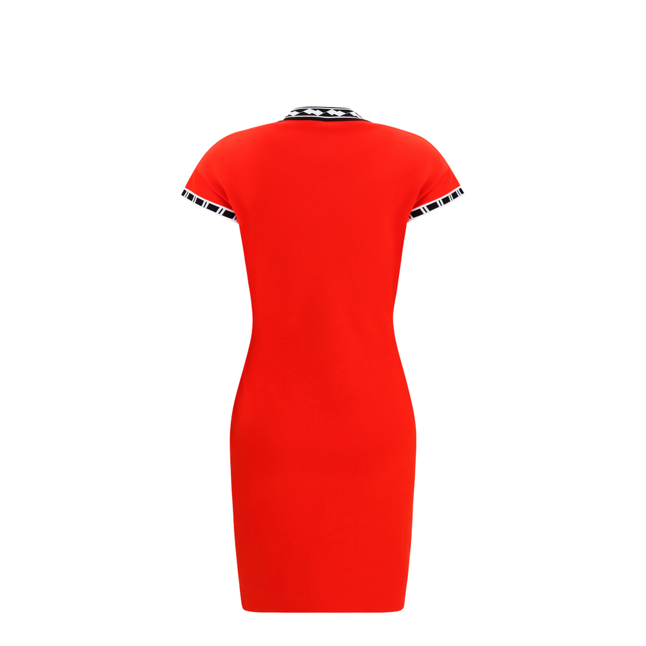 Cotton Knit Mini Dress - Image 2