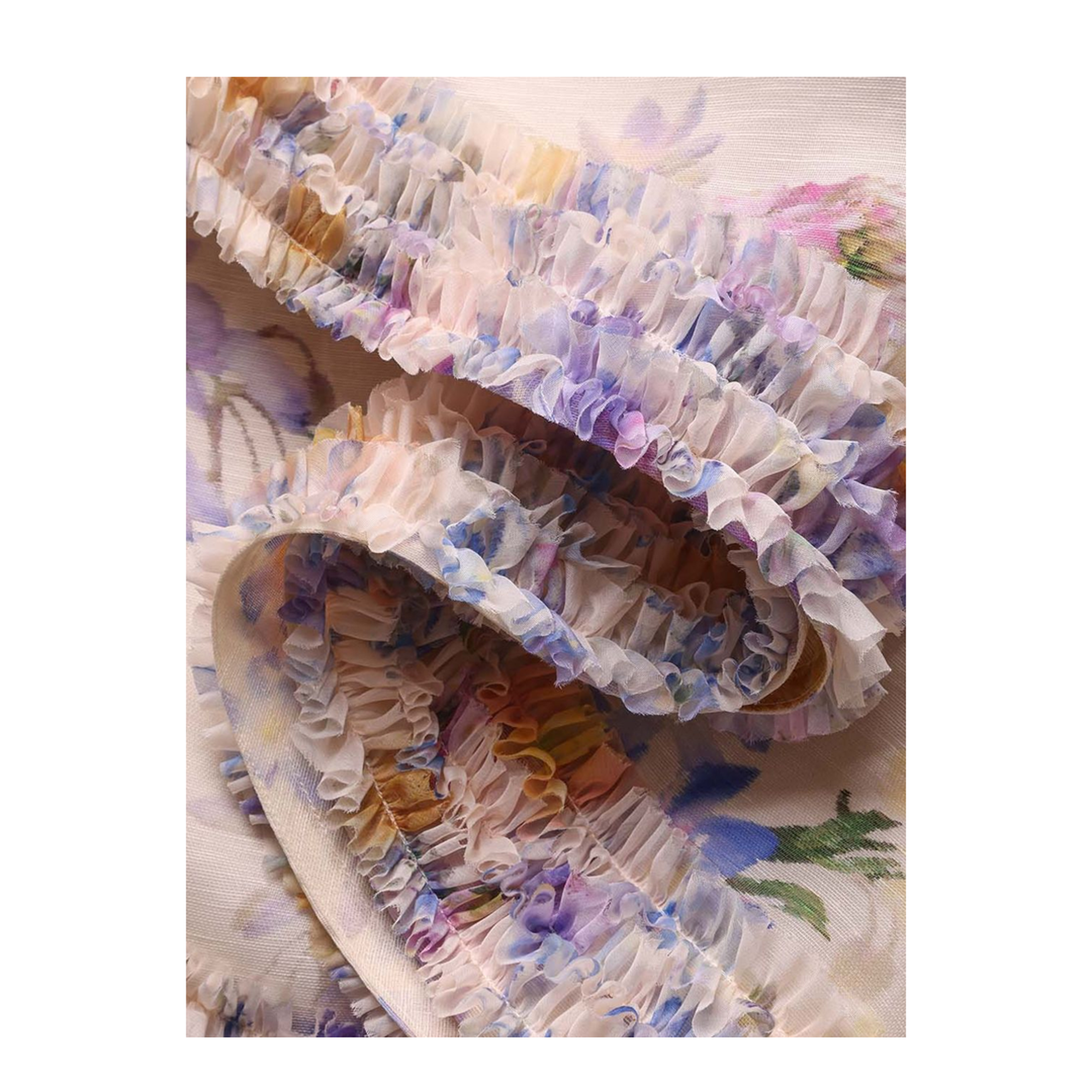Midi Dress With Flower Print - Image 5