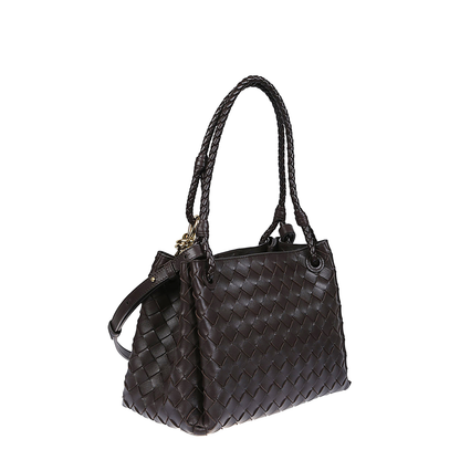 Parachute Medium Lambskin Shoulder Bags - Brown - Image 3