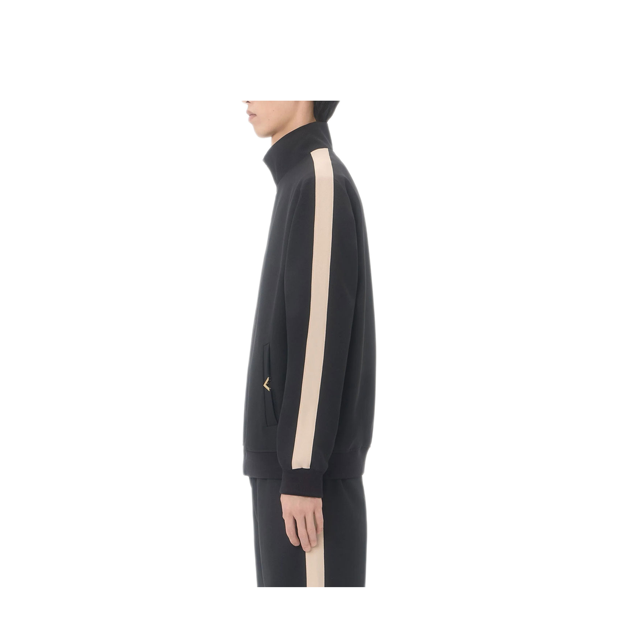 Nylon Sweatshirt with Vgold - Image 4