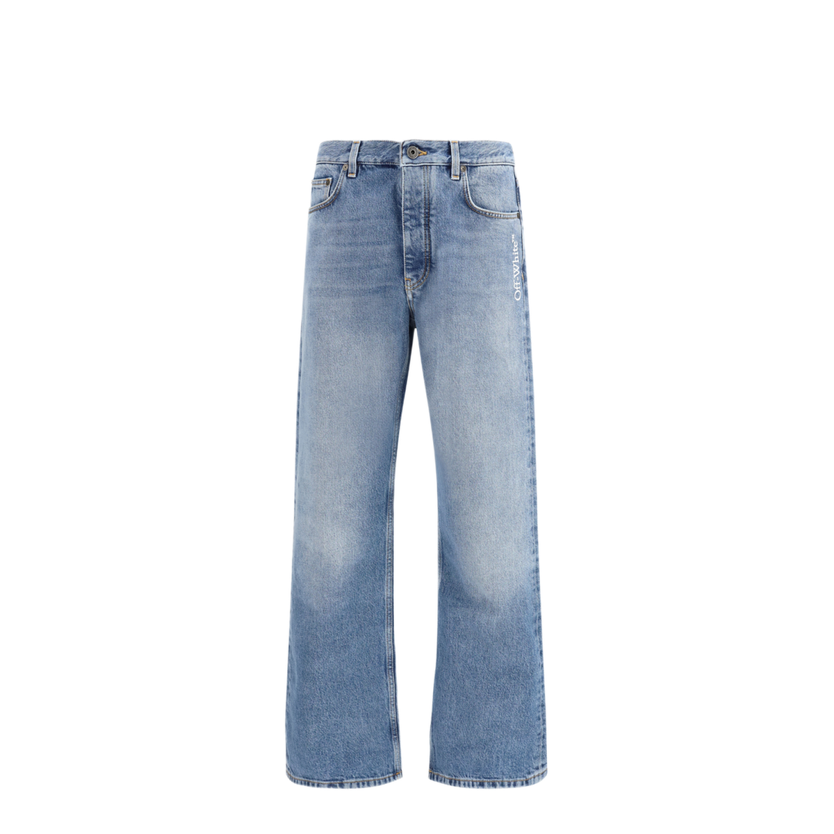 Half Arrow Slim Relaxed Jeans - Image 1